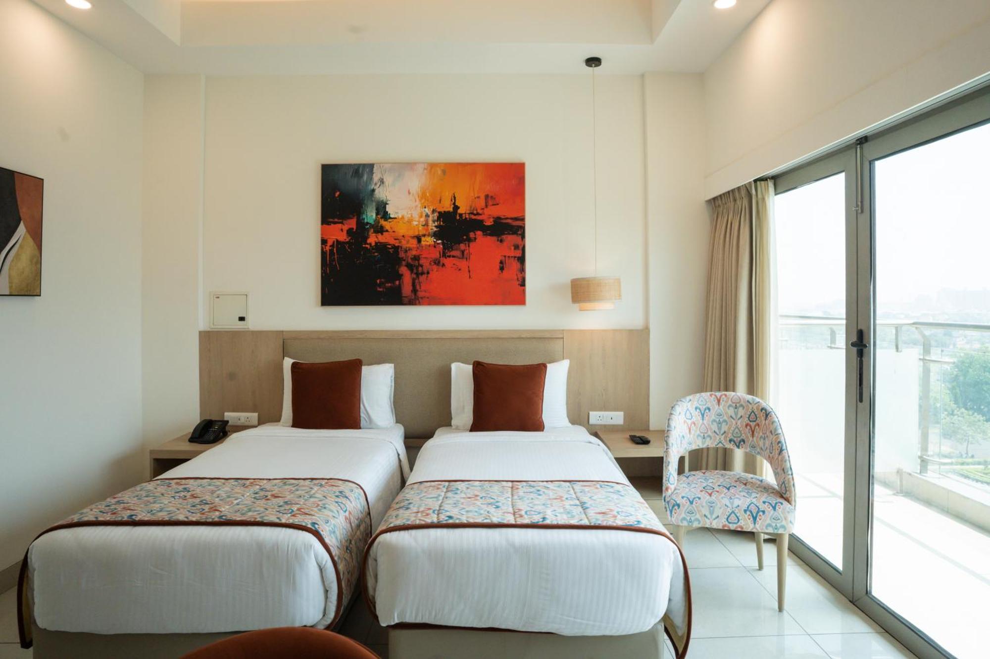 Ar Suites Klj Square Gurgaon Exterior photo